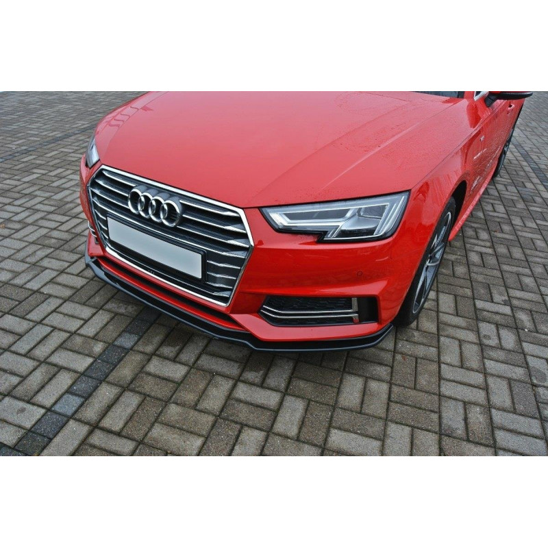 SPLITTER ANTERIORE V.1 Audi S4 / A4 S-Line B9 (Cod. M-AU-A4-B9-SLINE-FD1G)
