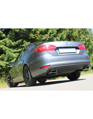 VW Jetta VI Silenziatore posteriore destra e sinistra – 145x65 Tipo 59 destra (Cod. F-VW063023-671