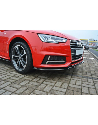 SPLITTER ANTERIORE V.1 Audi S4 / A4 S-Line B9 (Cod. M-AU-A4-B9-SLINE-FD1G)