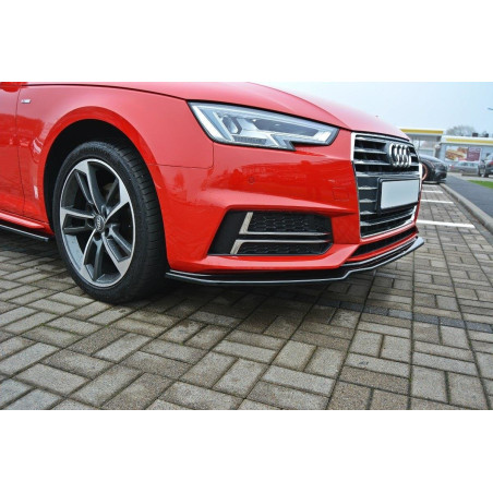 SPLITTER ANTERIORE V.1 Audi S4 / A4 S-Line B9 (Cod. M-AU-A4-B9-SLINE-FD1G)
