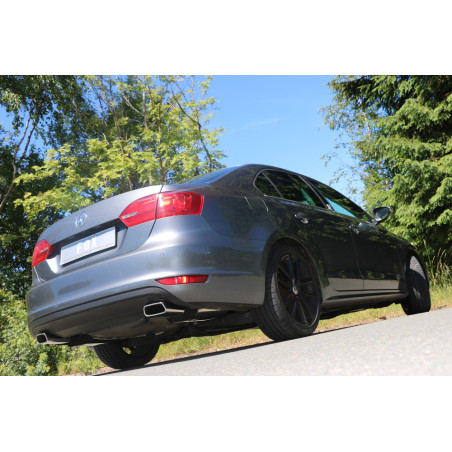VW Jetta VI Silenziatore posteriore destra e sinistra – 145x65 Tipo 59 destra (Cod. F-VW063023-671