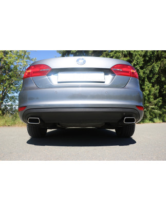 VW Jetta VI Silenziatore posteriore destra e sinistra – 145x65 Tipo 59 destra (Cod. F-VW063023-671