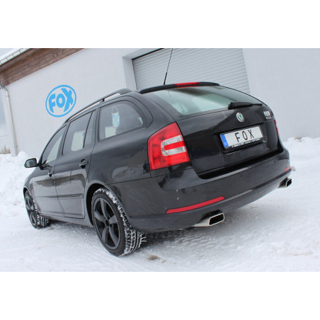 Skoda Octavia Tipo RS 1Z inkl. Facelift Silenziatore posteriore destra e sinistra (Cod. F-SK061023-6