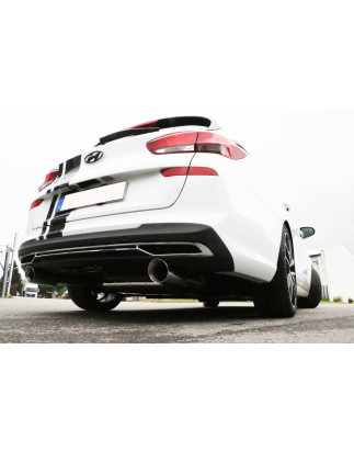 Hyundai i30 PDE Kombi Silenziatore posteriore con uscite destra e sinistra (duplex) – 1x90 (Cod. F