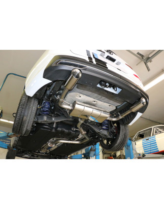 Hyundai i30 PDE Kombi Silenziatore posteriore con uscite destra e sinistra (duplex) – 1x90 (Cod. F