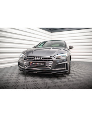 SPLITTER ANTERIORE V.1 Audi S5 / A5 S-Line F5 Coupe / Sportback (Cod. M-AU-A5-2-SLINE-FD1G)