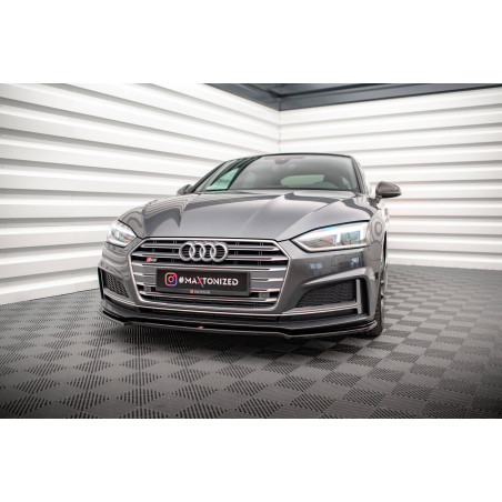 SPLITTER ANTERIORE V.1 Audi S5 / A5 S-Line F5 Coupe / Sportback (Cod. M-AU-A5-2-SLINE-FD1G)