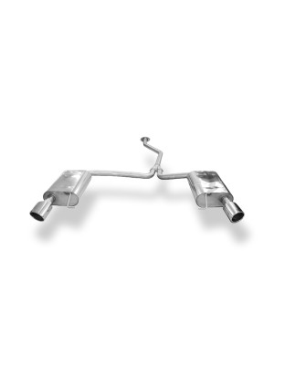 Mazda 6 Tipo GH Benzin Silenziatore posteriore destra e sinistra – 106x71 tipo (Cod. F-MA191013-46