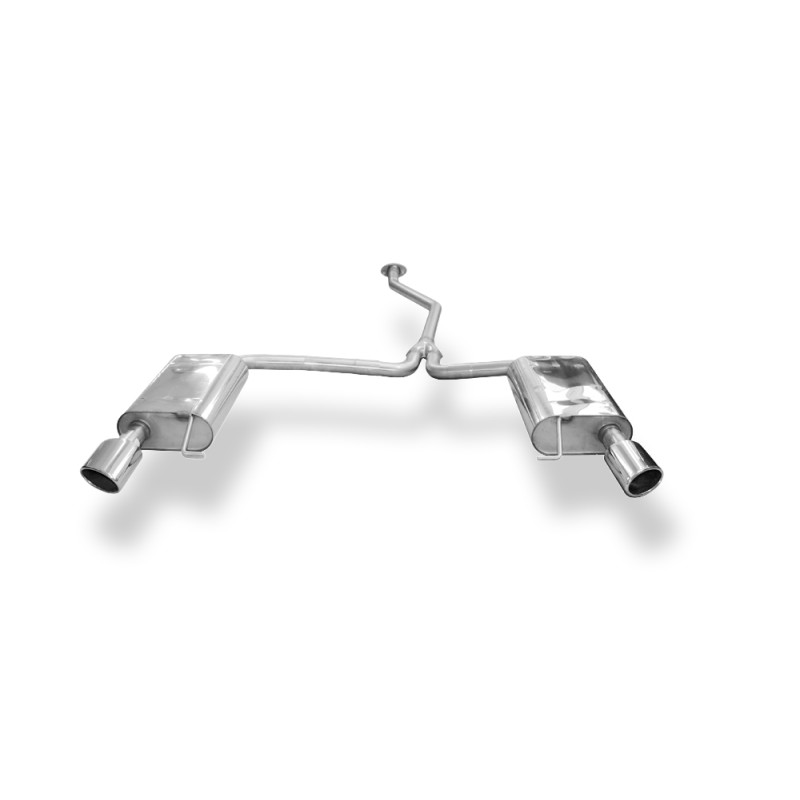 Mazda 6 Tipo GH Benzin Silenziatore posteriore destra e sinistra – 106x71 tipo (Cod. F-MA191013-46