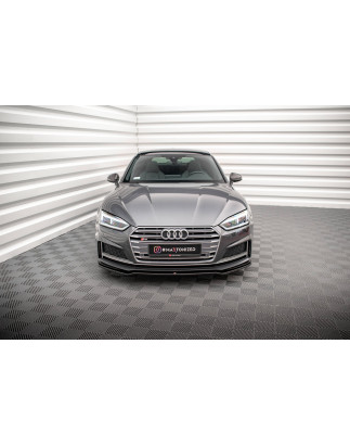 SPLITTER ANTERIORE V.1 Audi S5 / A5 S-Line F5 Coupe / Sportback (Cod. M-AU-A5-2-SLINE-FD1G)