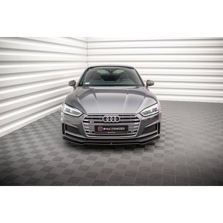 SPLITTER ANTERIORE V.1 Audi S5 / A5 S-Line F5 Coupe / Sportback (Cod. M-AU-A5-2-SLINE-FD1G)