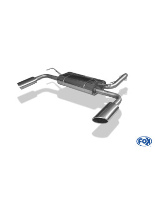 Mitsubushi Lancer CYO – notchback/ sportback Silenziatore posteriore (Cod. F-MI144063-461)