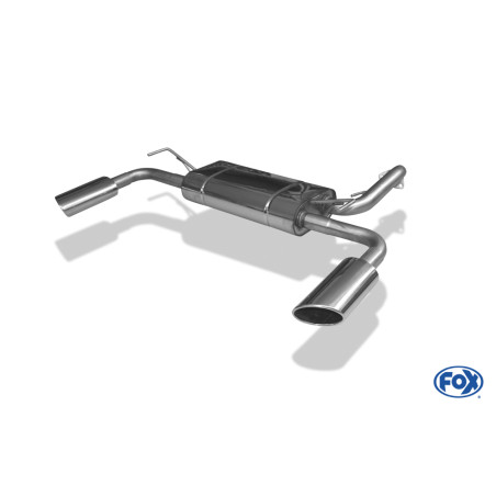 Mitsubushi Lancer CYO – notchback/ sportback Silenziatore posteriore (Cod. F-MI144063-461)