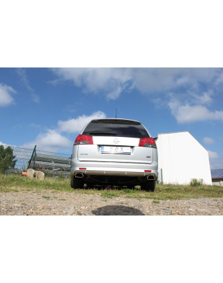 Opel Vectra C OPC Caravan Silenziatore posteriore destra e sinistra – 142x78 (Cod. F-OP052063-740)