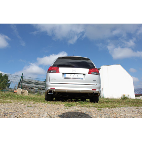 Opel Vectra C OPC Caravan Silenziatore posteriore destra e sinistra – 142x78 (Cod. F-OP052063-740)