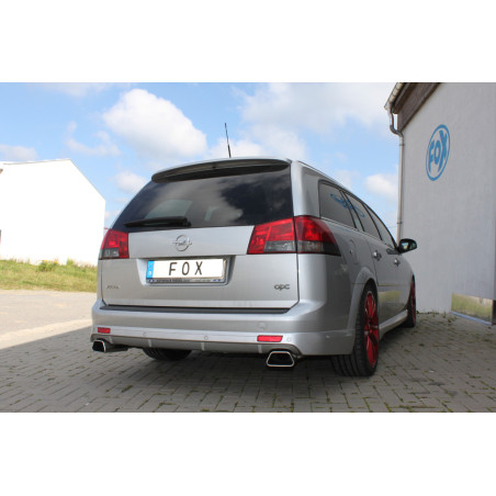 Opel Vectra C OPC Caravan Silenziatore posteriore destra e sinistra – 142x78 (Cod. F-OP052063-740)