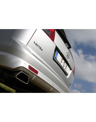 Opel Vectra C OPC Caravan Silenziatore posteriore destra e sinistra – 142x78 (Cod. F-OP052063-740)