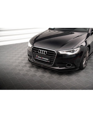 SPLITTER ANTERIORE V.1 Audi A6 C7 (Cod. M-AU-A6-C7-FD1G)