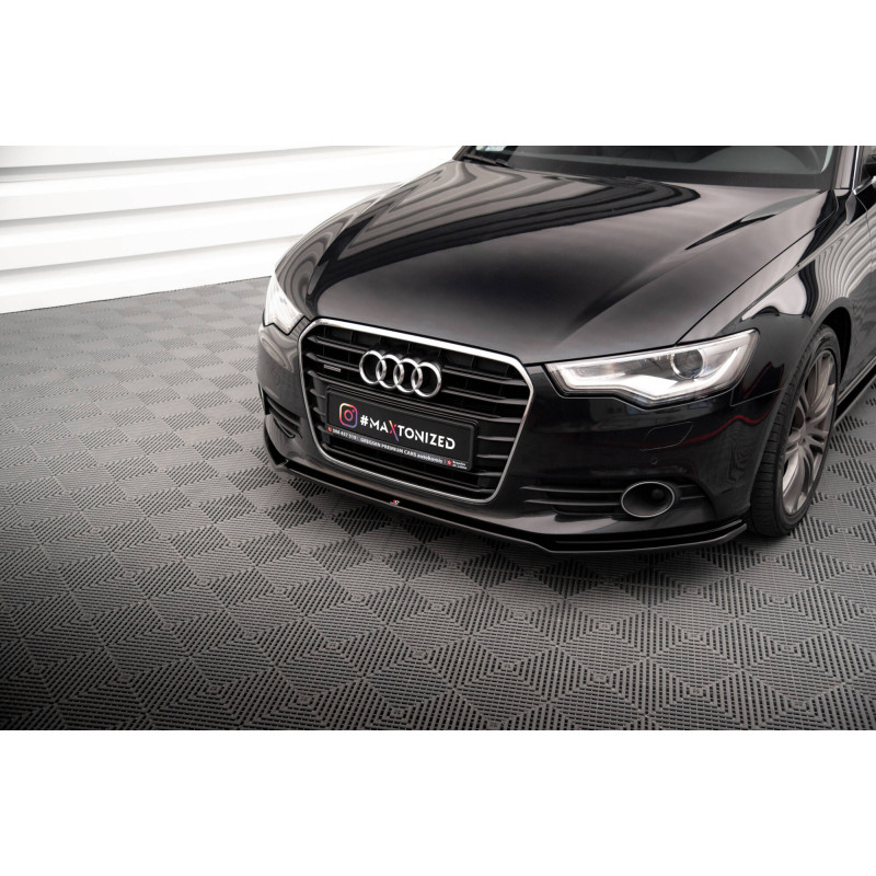 SPLITTER ANTERIORE V.1 Audi A6 C7 (Cod. M-AU-A6-C7-FD1G)