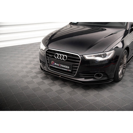 SPLITTER ANTERIORE V.1 Audi A6 C7 (Cod. M-AU-A6-C7-FD1G)