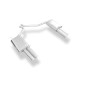 Seat Exeo 3R Silenziatore posteriore destra e sinistra single flow – 2x76 ty (Cod. F-SE090014-148)