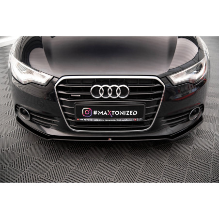 SPLITTER ANTERIORE V.1 Audi A6 C7 (Cod. M-AU-A6-C7-FD1G)