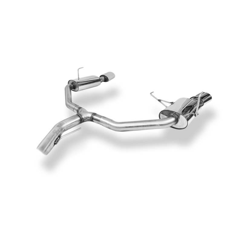 Opel Vectra C OPC Caravan Silenziatore posteriore destra e sinistra – 140x90 (Cod. F-OP052063-351)