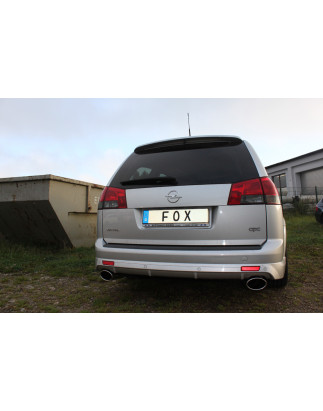 Opel Vectra C OPC Caravan Silenziatore posteriore destra e sinistra – 140x90 (Cod. F-OP052063-351)