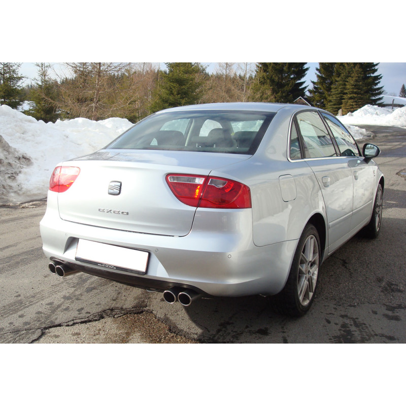 Seat Exeo 3R Silenziatore posteriore destra e sinistra single flow – 2x76 ty (Cod. F-SE090014-128)