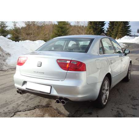 Seat Exeo 3R Silenziatore posteriore destra e sinistra single flow – 2x76 ty (Cod. F-SE090014-128)