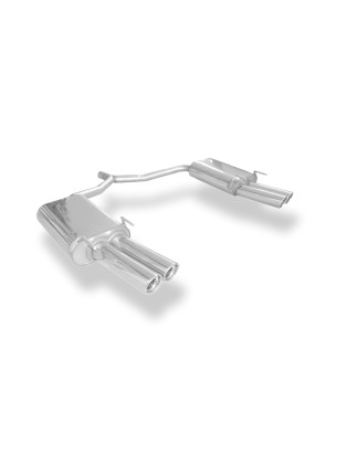 Opel Vectra C GTS Silenziatore posteriore destra e sinistra doppia uscita – 2x (Cod. F-OP052002-14