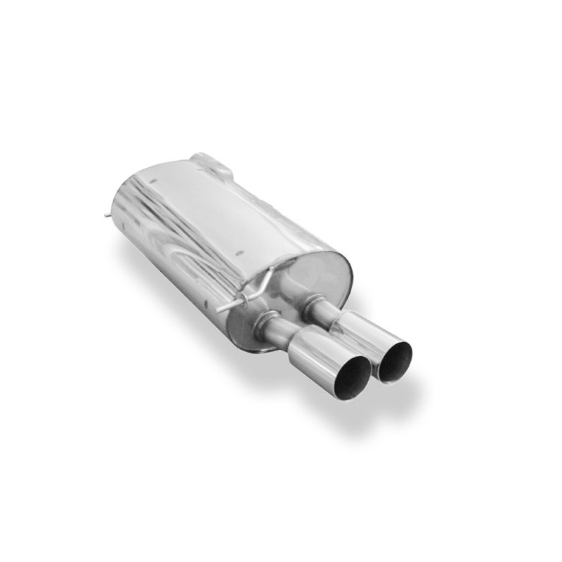 BMW E65 735i/ 745i Silenziatore posteriore – 2x90 Tipo 10 (Cod. F-BM042012-012)