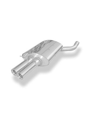 BMW E60/61 – 520i/ 523i/ 525i/ 530i Silenziatore posteriore – 2x76 ty (Cod. F-BM032022-068)