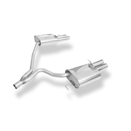 Seat Exeo 3R Silenziatore posteriore destra e sinistra – 2x80 Tipo 17 destra e sinistra (Cod. F-SE