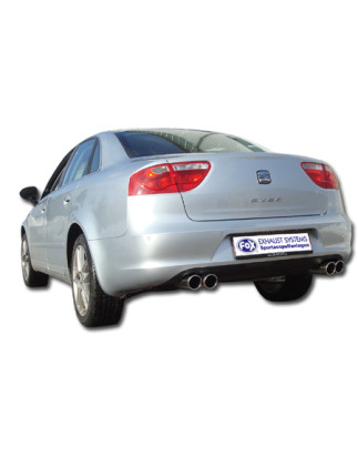 Seat Exeo 3R Silenziatore posteriore destra e sinistra – 2x80 Tipo 17 destra e sinistra (Cod. F-SE