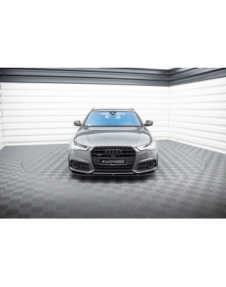 SPLITTER ANTERIORE V.1 Audi A6 / A6 C7 S-line/ S6 C7 Facelift (Cod. M-AU-A6-C7F-SLINE-FD1G)