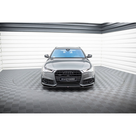SPLITTER ANTERIORE V.1 Audi A6 / A6 C7 S-line/ S6 C7 Facelift (Cod. M-AU-A6-C7F-SLINE-FD1G)