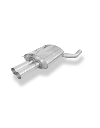 BMW E60/61 – 520i/ 523i/ 525i/ 530i Silenziatore posteriore – 2x76 ty (Cod. F-BM032022-008)