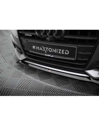 SPLITTER ANTERIORE V.1 Audi A6 / A6 C7 S-line/ S6 C7 Facelift (Cod. M-AU-A6-C7F-SLINE-FD1G)
