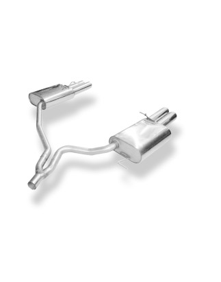 Seat Exeo 3R Silenziatore posteriore destra e sinistra – 2x80 Tipo 17 destra e sinistra (Cod. F-SE