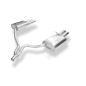 Seat Exeo 3R Silenziatore posteriore destra e sinistra – 2x80 Tipo 17 destra e sinistra (Cod. F-SE