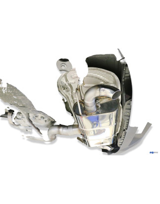Seat Ateca 5FP – 4x4 Silenziatore posteriore con uscite destra e sinistra (duplex) – tailpi (Cod