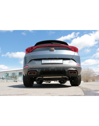 Cupra Formentor 4x2 Silenziatore posteriore con uscite destra e sinistra (Cod. F-CU100025-TLP)