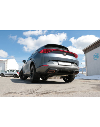 Cupra Formentor 4x2 Silenziatore posteriore con uscite destra e sinistra (Cod. F-CU100025-TLP)