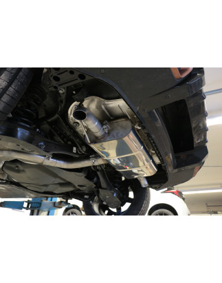 Cupra Formentor 4x2 Silenziatore posteriore con uscite destra e sinistra (Cod. F-CU100025-TLP)