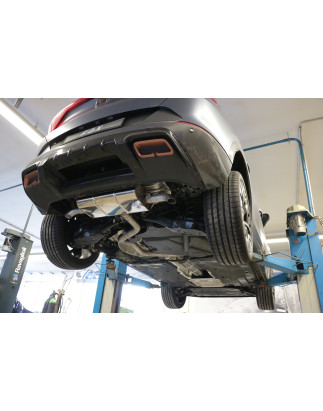 Cupra Formentor 4x2 Silenziatore posteriore con uscite destra e sinistra (Cod. F-CU100025-TLP)