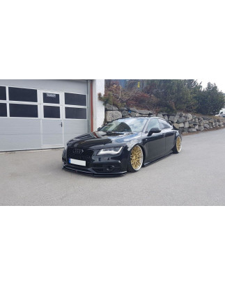 SPLITTER ANTERIORE V.1 Audi S7 / A7 S-Line C7  (Cod. M-AU-A7-1-SLINE-FD1G)