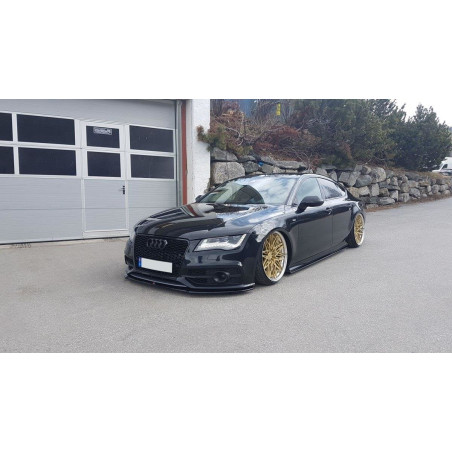 SPLITTER ANTERIORE V.1 Audi S7 / A7 S-Line C7  (Cod. M-AU-A7-1-SLINE-FD1G)