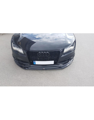 SPLITTER ANTERIORE V.1 Audi S7 / A7 S-Line C7  (Cod. M-AU-A7-1-SLINE-FD1G)