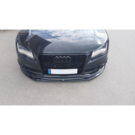 SPLITTER ANTERIORE V.1 Audi S7 / A7 S-Line C7  (Cod. M-AU-A7-1-SLINE-FD1G)